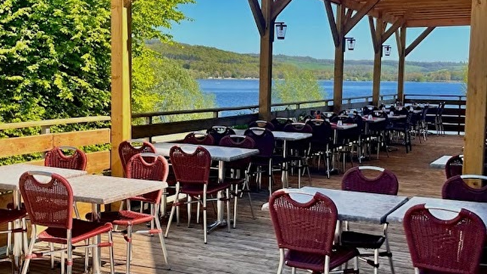 Restaurant Le feu au lac