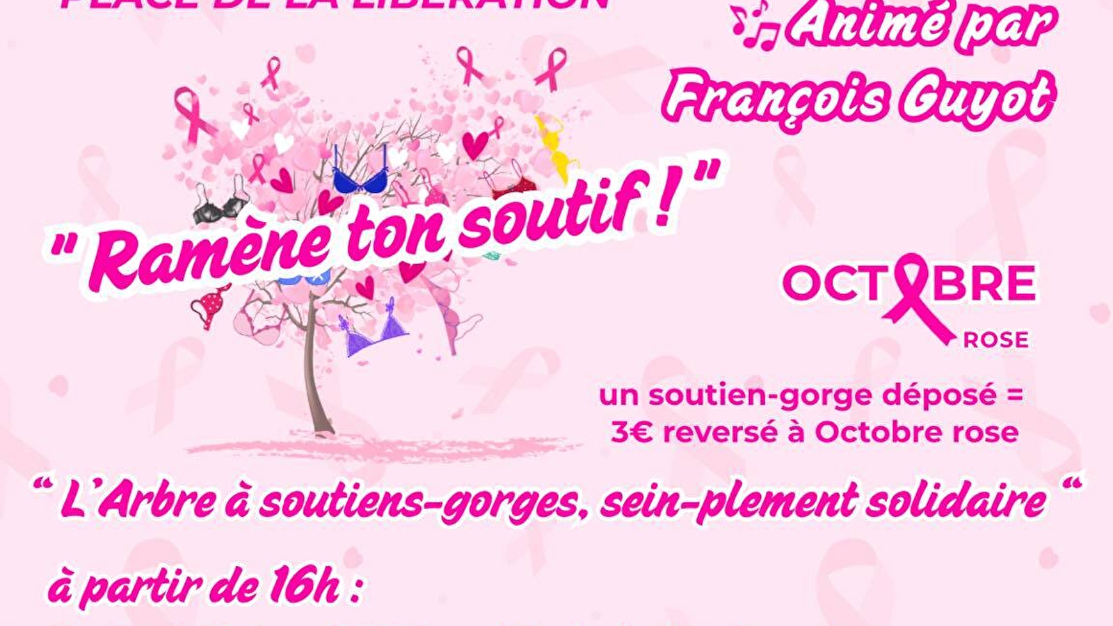 Octobre rose-Pouilly en Auxois
